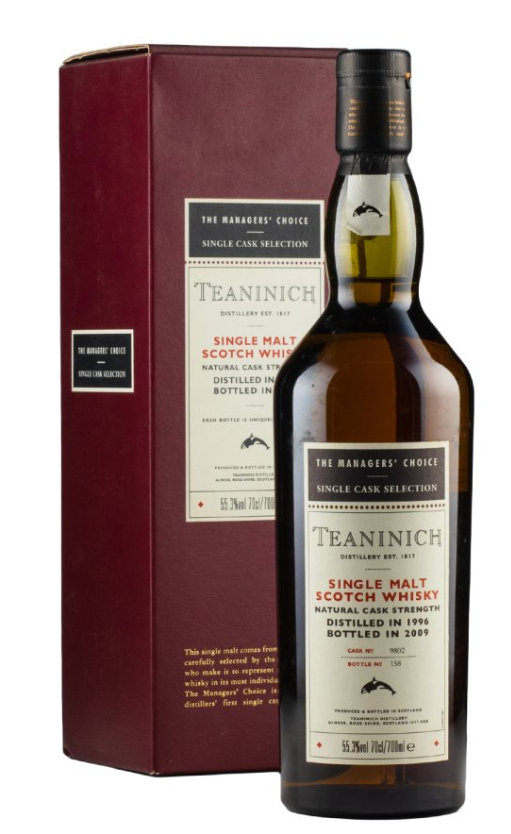 Teaninich 12 Year Old Manager's Choice 1996 Single Malt Scotch Whisky | 700ML
