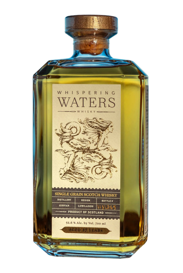 The Whiskey Lab Whispering Waters Girvan 27 Year Old Single Grain Scotch Whisky | 700ML at CaskCartel.com