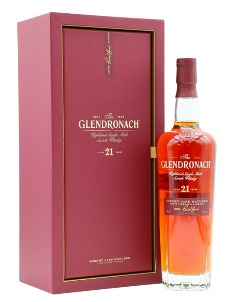 Glendronach 21 Year Old Highland Single Malt Scotch Whisky | 700ML at CaskCartel.com