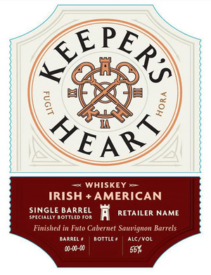 Keeper’s Heart Irish + American Finished In Futo Cabernet Sauvignon Barrel Whiskey at CaskCartel.com