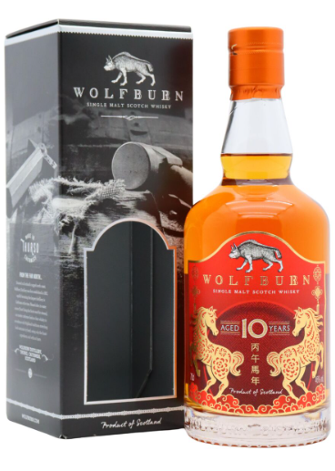 Wolfburn 2026 Lunar New Year - Year Of The Horse 10 Year Old Single Malt Scotch Whisky | 700ML at CaskCartel.com