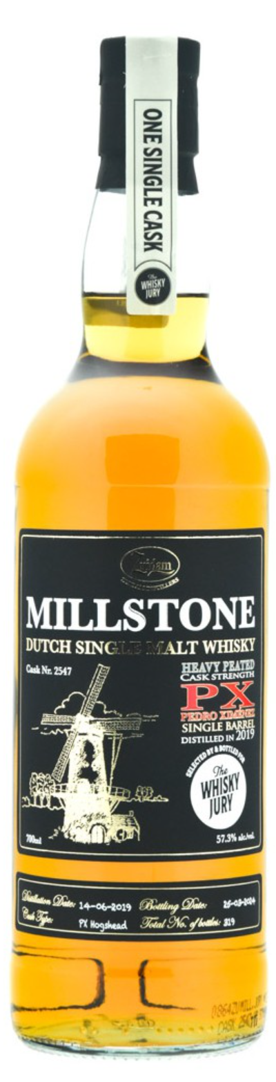 Millstone Heavy Peated 2019-2024 #2547 PX Cask The Whisky Jury | 700ML at CaskCartel.com