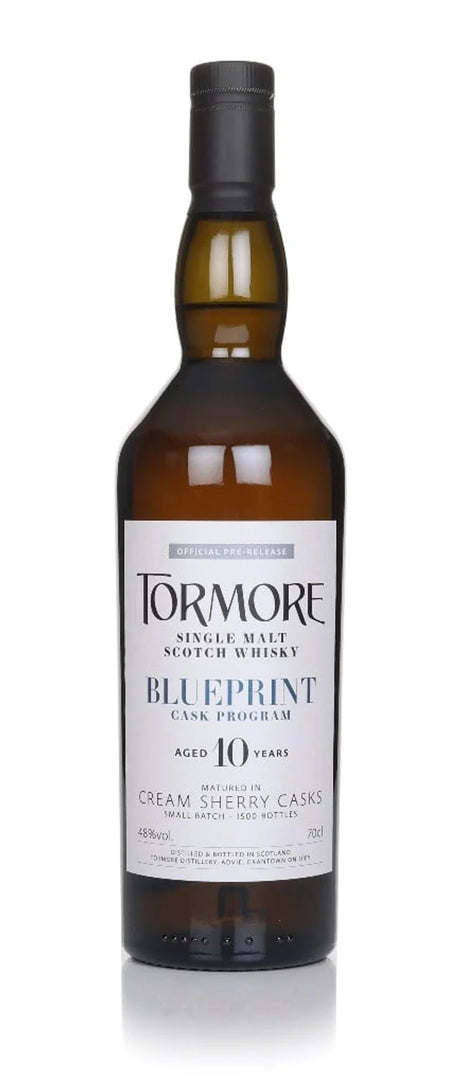 Tormore Blueprint 10 Year Old Cream Sherry Single Malt Scotch Whisky | 700ML at CaskCartel.com