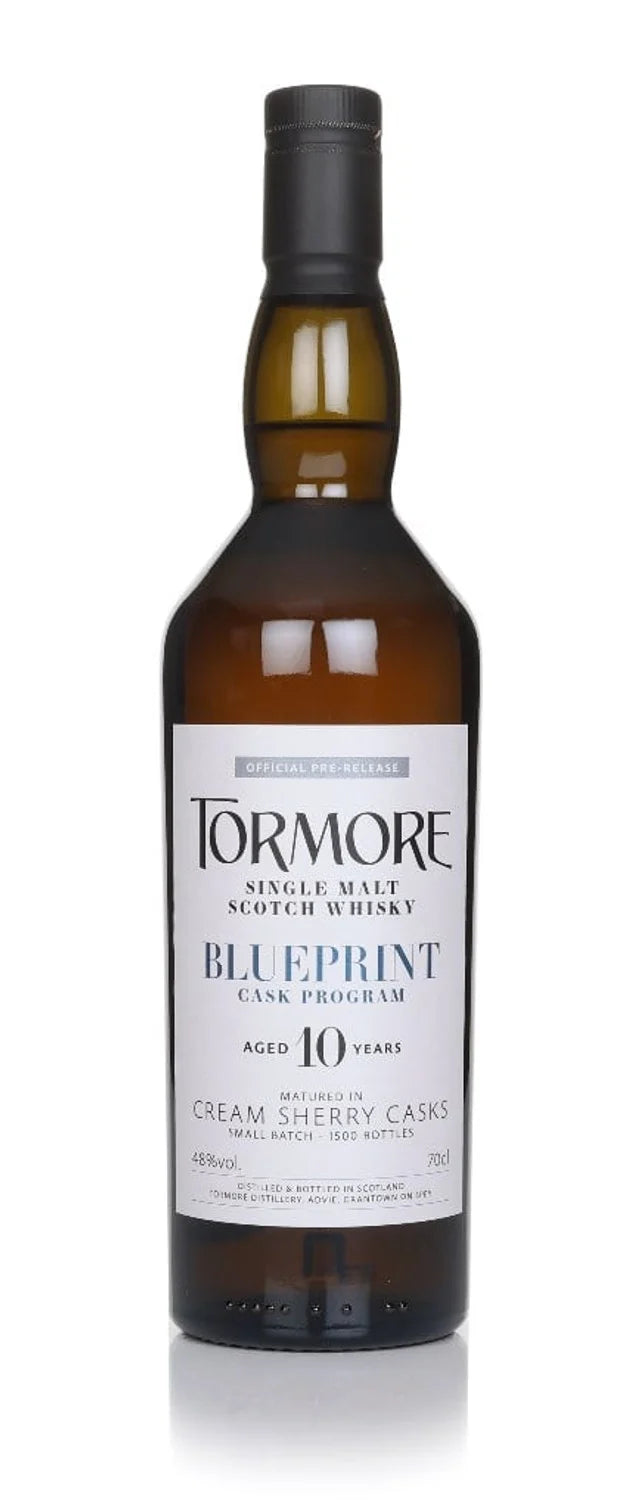 Tormore Blueprint 10 Year Old Cream Sherry Single Malt Scotch Whisky | 700ML at CaskCartel.com