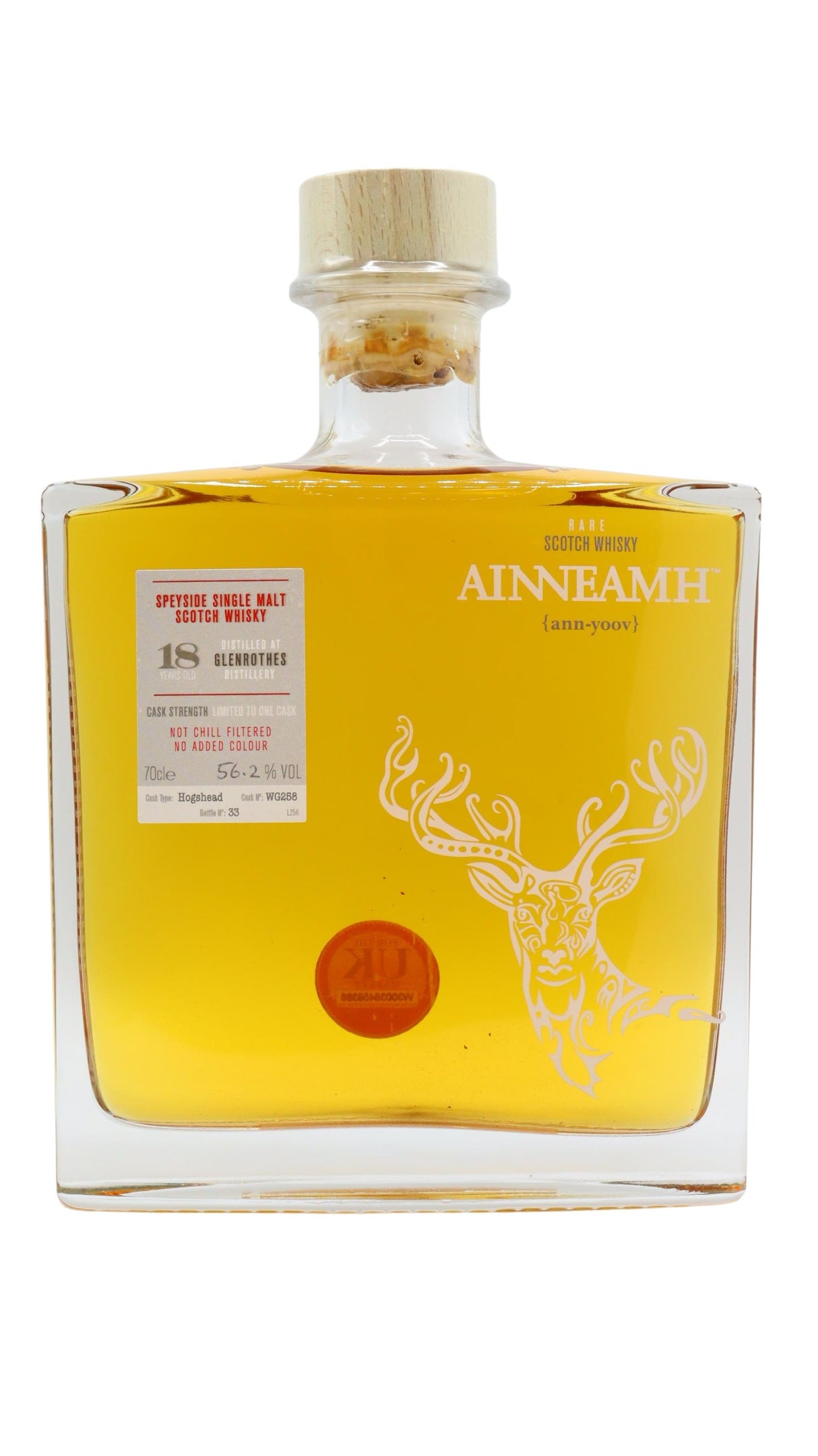 Glenrothes Ainneamh Single Cask #WG258 18 Year Old Whisky | 700ML at CaskCartel.com
