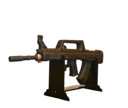 Lock And Load Black Bullpop Rifle Bourbon Whiskey | 1.75ML at CaskCartel.com