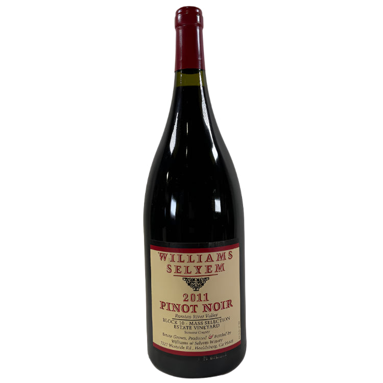 2011 | Williams Selyem | Mass Selection Estate Vineyard Block 10 Pinot Noir (Magnum) at CaskCartel.com