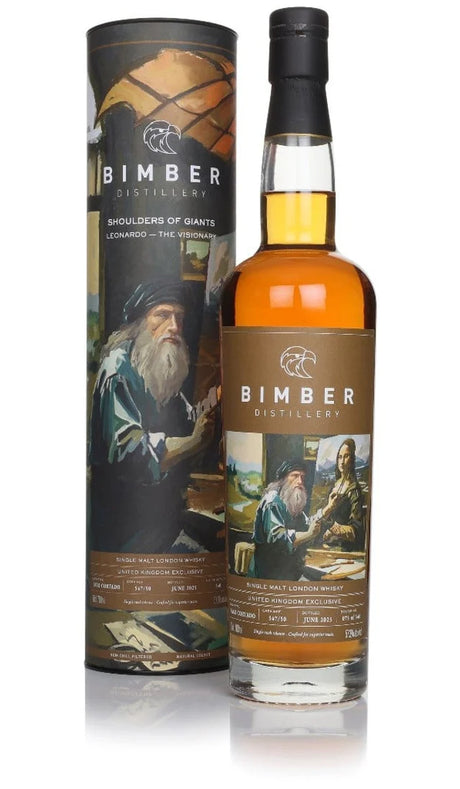 Bimber Shoulders of Giants - Leonardo The Visionary Cask #547/50 Whisky | 700ML at CaskCartel.com