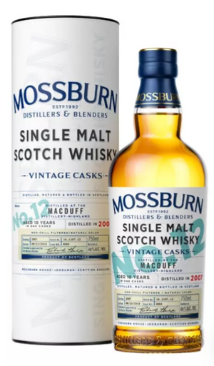 Mossburn 2007 Vintage Casks Macduff Distillery #12 Scotch Whisky at CaskCartel.com