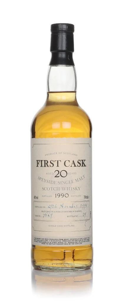 Glen Elgin 20 Year Old 1990 Cask #7869 - First Cask Single Malt Scotch Whisky | 700ML at CaskCartel.com