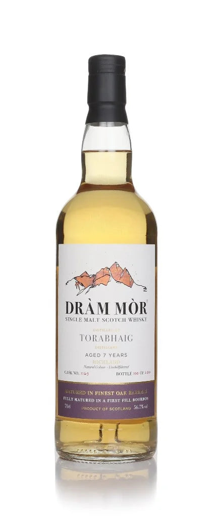 Torabhaig 7 Year Old 2018 Cask #1163 - Dram Mor Single Malt Scotch Whisky | 700ML at CaskCartel.com