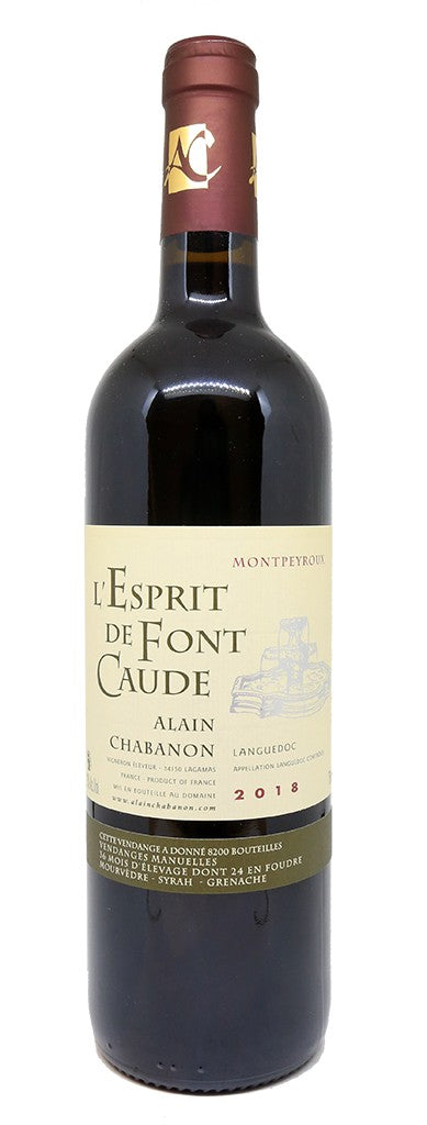 2018 | Domaine Alain Chabanon | Montpeyroux L'Esprit de Font Caude at CaskCartel.com