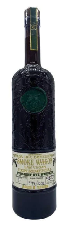 Smoke Wagon Aged 9 Year Old Experimental Barrel Char F Straight Rye Whisky at CaskCartel.com