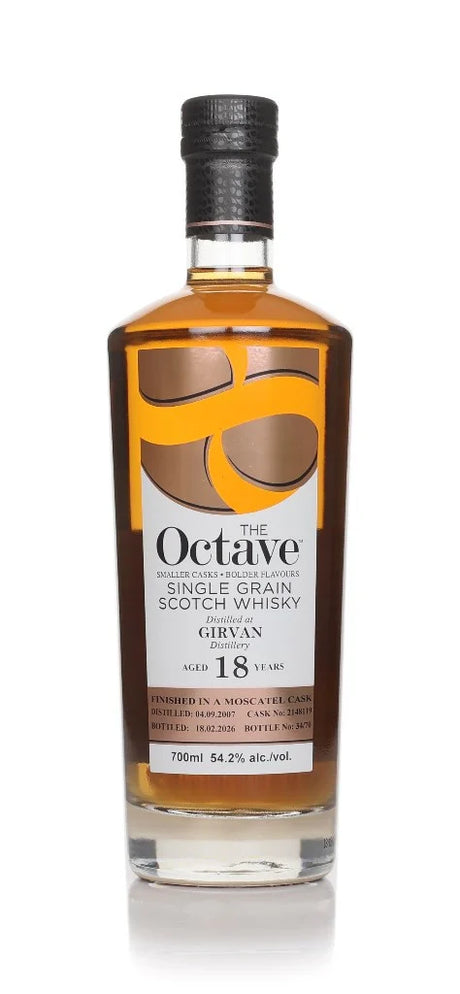 Girvan 18 Year Old 2007 Cask #2148119 - The Octave (Duncan Taylor) Single Grain Scotch Whisky | 700ML at CaskCartel.com