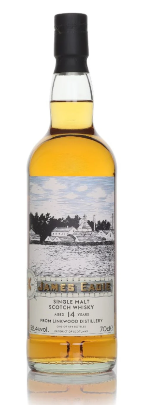 Linkwood 14 Year Old Distilleries of Great Britain & Ireland James Eadie Single Malt Scotch Whisky | 700ML at CaskCartel.com