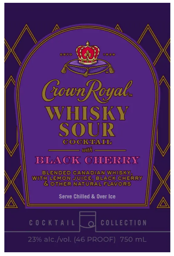 Crown Royal Whiskey Sour Cocktail