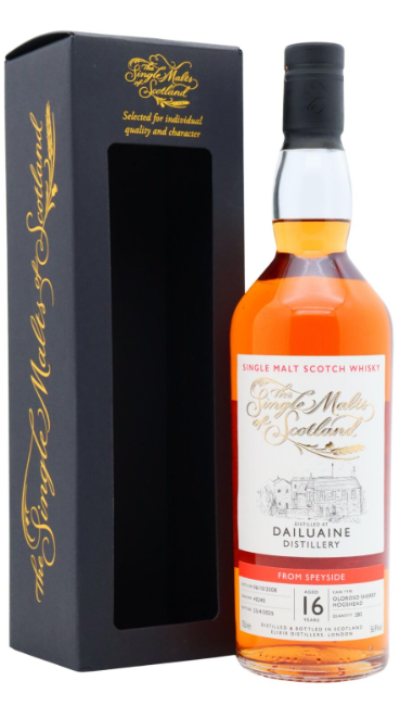 Dailuaine Single Malts Of Scotland Single Oloroso Sherry Cask #40240 16 Year Old · 2008 Vintage Single Malt Scotch Whisky | 700ML at CaskCartel.com
