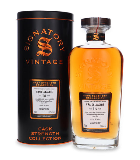 Craigellachie 16 Year Old (D.2009, B.2025) Signatory Vintage Single Malt Scotch Whisky | 700ML at CaskCartel.com