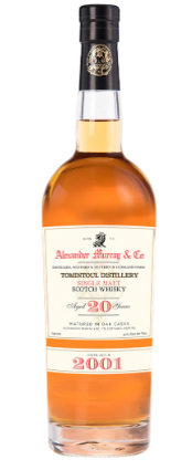 Alexander Murray & Co Tomintoul 20 Year Old 2001 Single Malt Scotch Whisky at CaskCartel.com