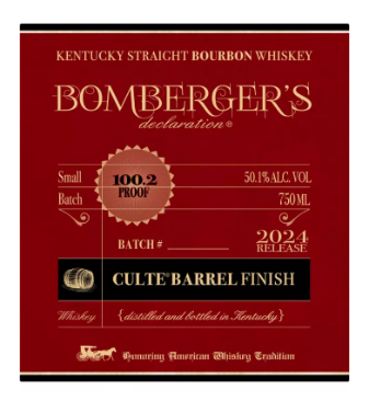 Bomberger’s Declaration 2024 Release Culte Barrel Finish Bourbon Whisky at CaskCartel.com