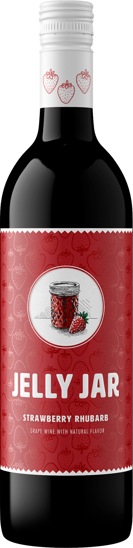 Jelly Jar Wines | Strawberry Rhubarb Grape Wine - NV at CaskCartel.com