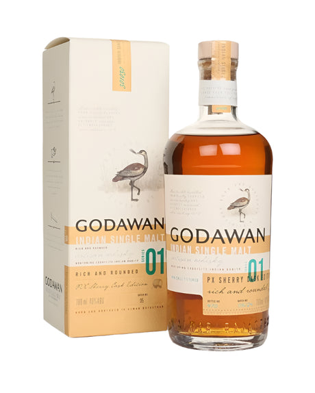 Godawan Series 01 - Rich and Rounded Indian Single Malt Whisky | 700ML at CaskCartel.com