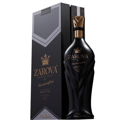 Zarova | Black Luxury Vodka at CaskCartel.com