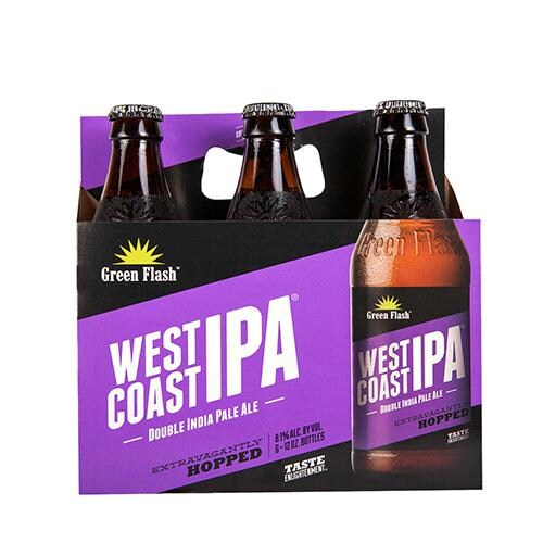 Green Flash West Coast IPA | (6)*355ML at CaskCartel.com