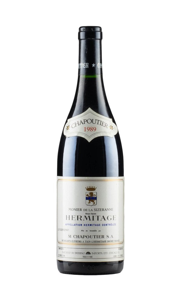 1989 | M. Chapoutier | Hermitage Monier de la Sizeranne at CaskCartel.com