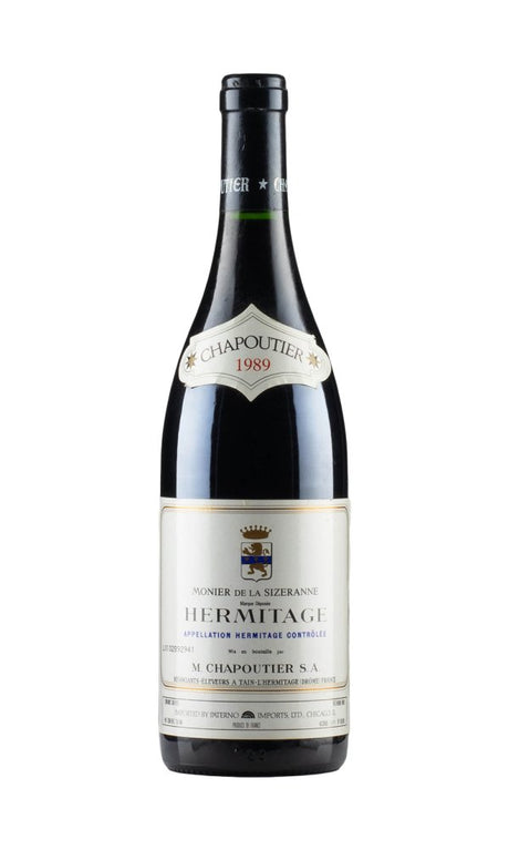 1989 | M. Chapoutier | Hermitage Monier de la Sizeranne at CaskCartel.com