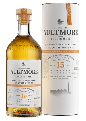 Aultmore | 15 Year Old | Sweet Marsala Cask Finish | Speyside Single Malt Scotch Whisky | 2024 Limited Edition | 700ML at CaskCartel.com