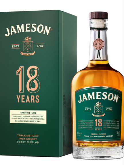 Jameson 18 Year Old Limited Reserve Irish Whiskey
