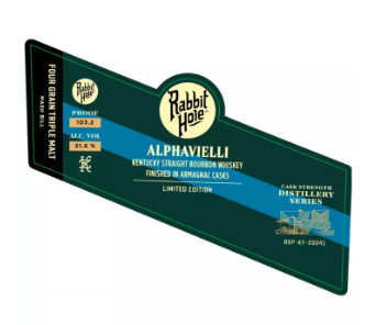 Rabbit Hole Alphavielli Armagnac Cask Finish Straight Bourbon Whisky at CaskCartel.com