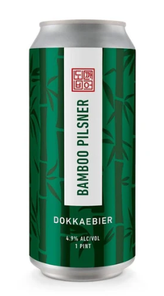 Dokkaebier Bamboo Pilsner Beer | (4)*475ML at CaskCartel.com