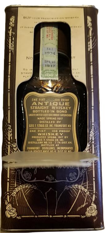 Antique 1917 Bottled in Bond Bourbon Whisky | 473ML at CaskCartel.com