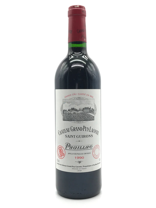 1990 | Chateau Grand-Puy-Lacoste | Pauillac at CaskCartel.com