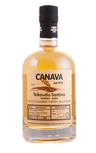 Canava Santorini Tsikoudia Santino Barrel Aged | 500ML at CaskCartel.com