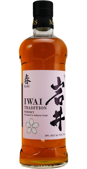 Iwai Tradition Haru Edition Finished In Sakura Casks Whiskey at CaskCartel.com