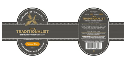The Traditionalist Wheat Run Straight Bourbon Whiskey at CaskCartel.com