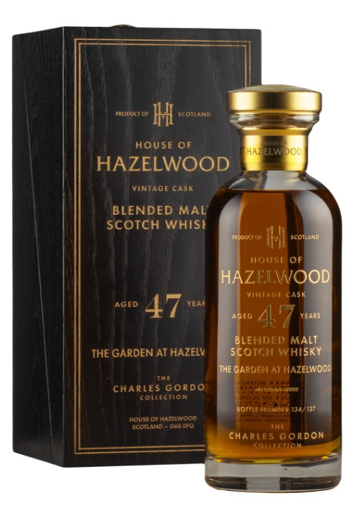 Garden at Hazelwood 47 Year Old House of Hazelwood Charles Gordon Collection Blended Scotch Whisky | 700ML at CaskCartel.com