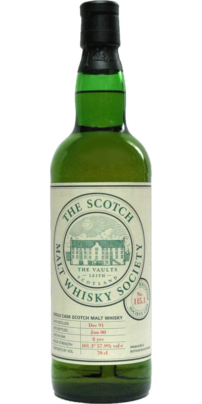 anCnoc 1991 SMWS 115.1 Single Malt Scotch Whisky | 700ML at CaskCartel.com