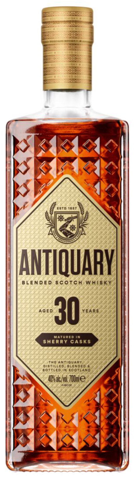 The Antiquary Blended Scotch 30 Sherry Cask Matured Year Old Whisky | 700ML at CaskCartel.com