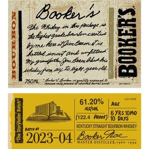 Booker’s Bourbon 2023-04 The Storyteller Batch at CaskCartel.com