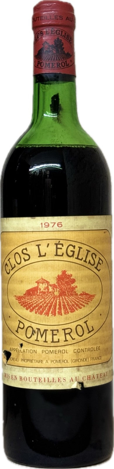 1976 | Clos L'Eglise | Pomerol at CaskCartel.com