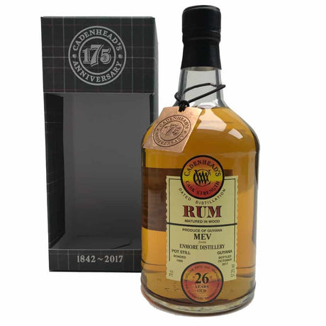 Cadenhead’s Cask Strength Rum Enmore MEV 1990 26 Year Old | 700ML at CaskCartel.com