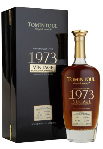 Tomintoul 1973 50 Year Old Vintage Double Wood Matured Single Malt Scotch Whisky | 700ML