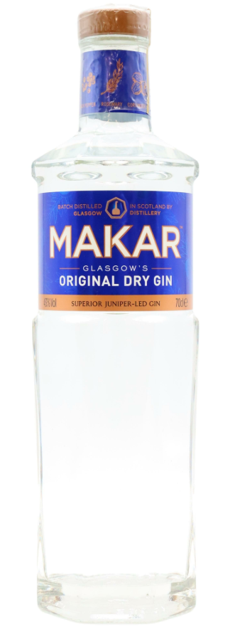 Makar Original Glasgow Dry Gin | 700ML at CaskCartel.com