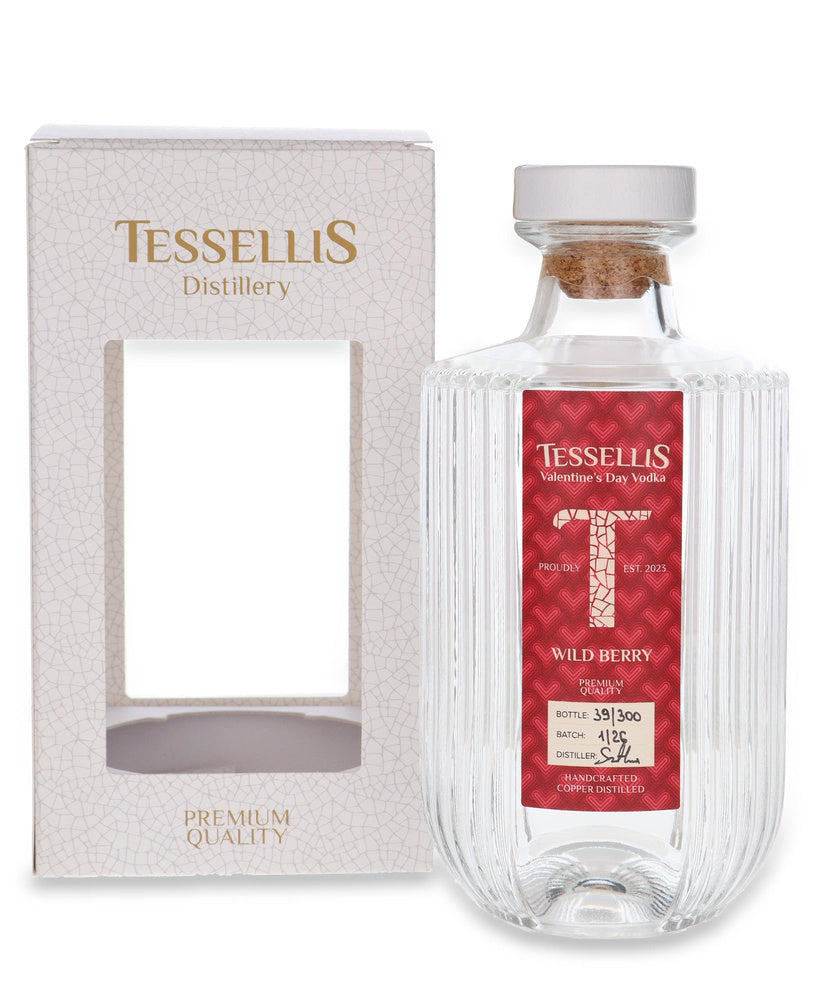 Tessellis Valentine’s Day Wild Berry Vodka | 700ML at CaskCartel.com