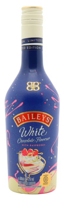 Baileys White Chocolate & Raspberry Irish Cream Liqueur | 500ML at CaskCartel.com