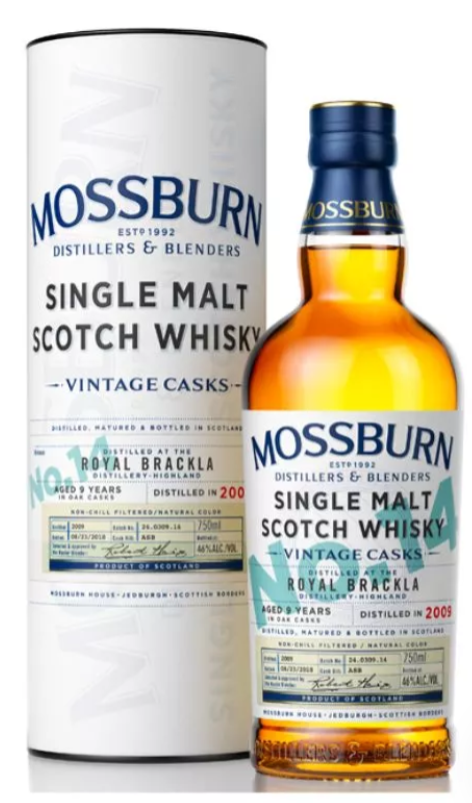 Mossburn 2009 Vintage Casks Royal Brackla Distillery #14 Scotch Whisky at CaskCartel.com